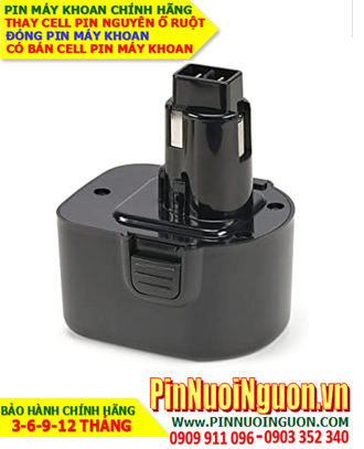 Pin sạc NiMh 12v 2000mAh Black & Decker; Pin máy khoan Black & Decker, thay cells pin/ hàng có sẳn - bảo hành 06 tháng